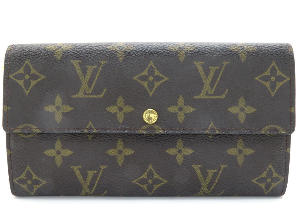 LOUIS VUITTON Pochette Portemonnaie Credit Monogram